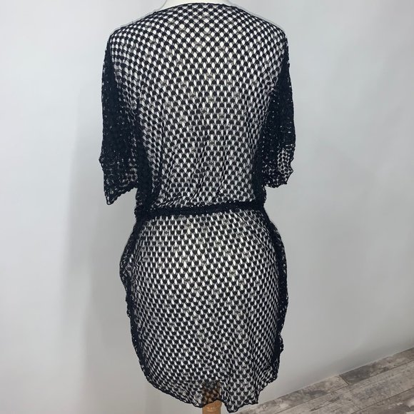 Mesh Bathing Suit Cover-Up - Picture 2 of 2